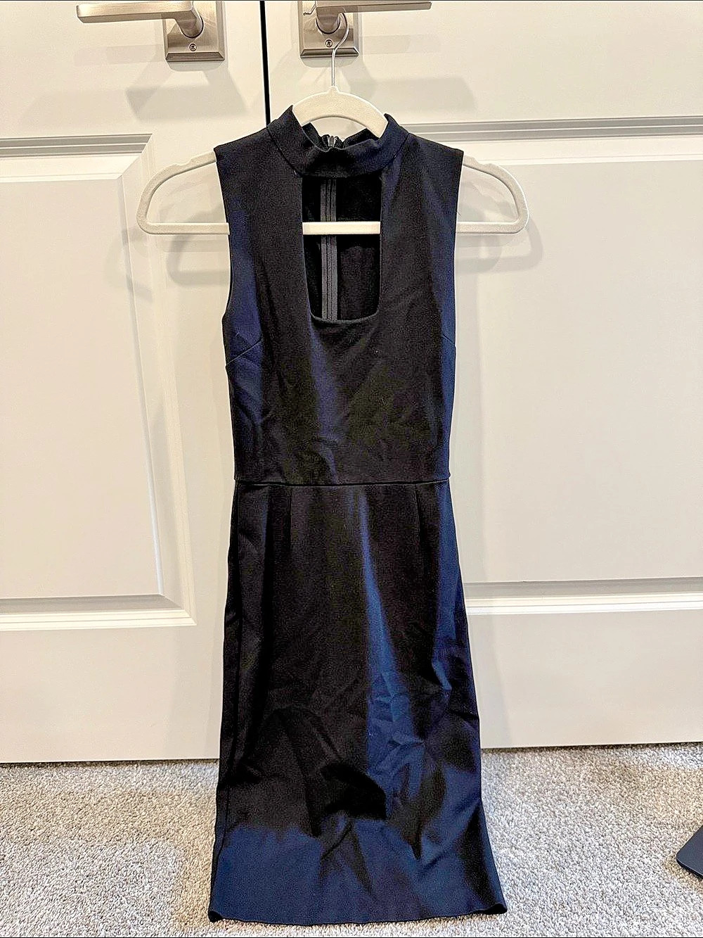 Aqua Black Mini Dress Size Small